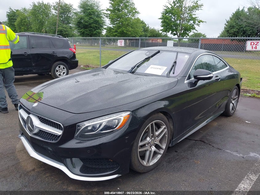 2015 Mercedes-benz S-klasse VIN WDDXJ8FB4FA001048 IAAI salvage auction — REAR END, Clear (Pennsylvania), sold $15,700 on 2026-08-03 (photo 2)