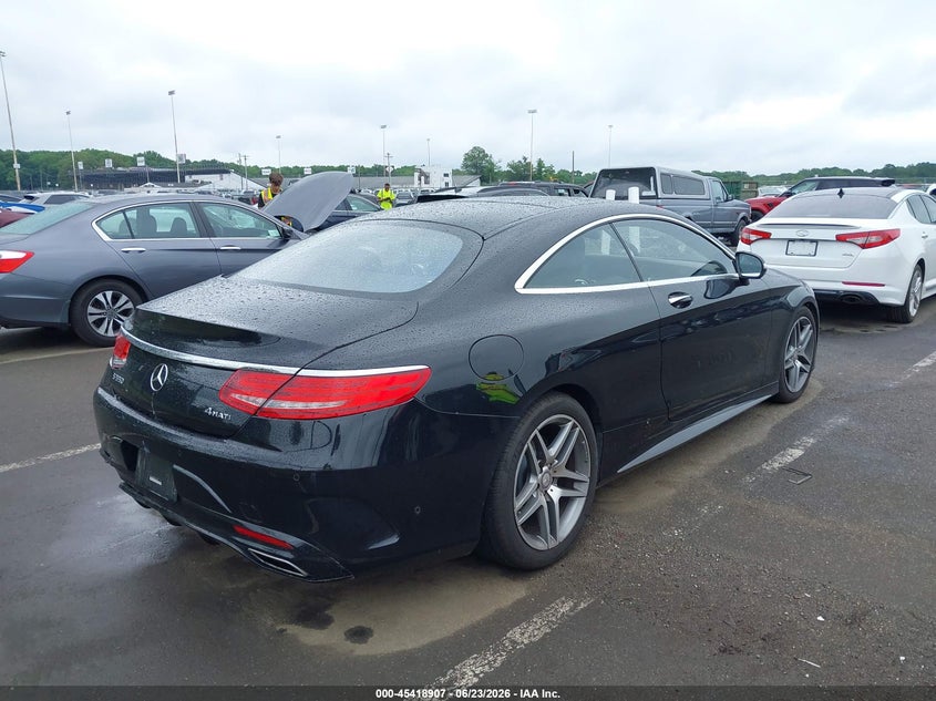 2015 Mercedes-benz S-klasse VIN WDDXJ8FB4FA001048 IAAI salvage auction — REAR END, Clear (Pennsylvania), sold $15,700 on 2026-08-03 (photo 4)