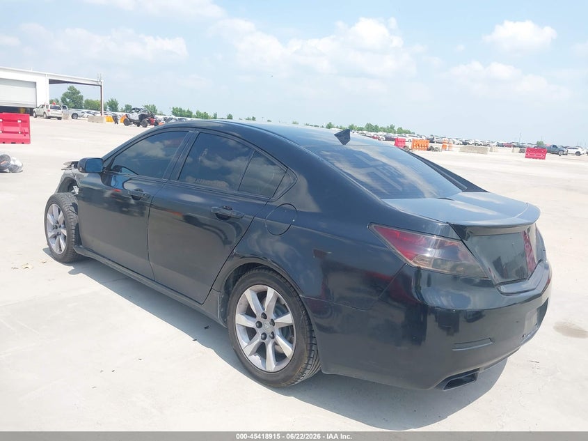 2013 Acura Tl VIN 19UUA8F24DA007668 IAAI salvage auction — FRONT END, Salvage Title, sold $875 on 2026-09-02 (photo 3)