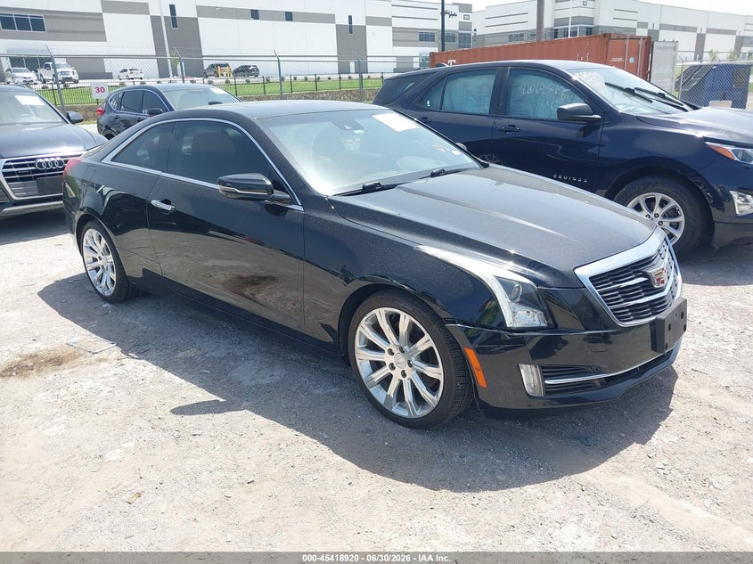 2015 Cadillac Ats VIN 1G6AC1R37F0114359 IAAI salvage auction — LEFT FRONT, Original (Texas), sold $7,600 on 2026-08-11 (photo 1)