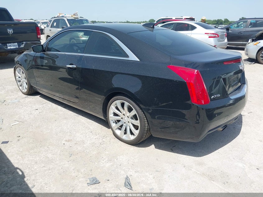 2015 Cadillac Ats VIN 1G6AC1R37F0114359 IAAI salvage auction — LEFT FRONT, Original (Texas), sold $7,600 on 2026-08-11 (photo 3)