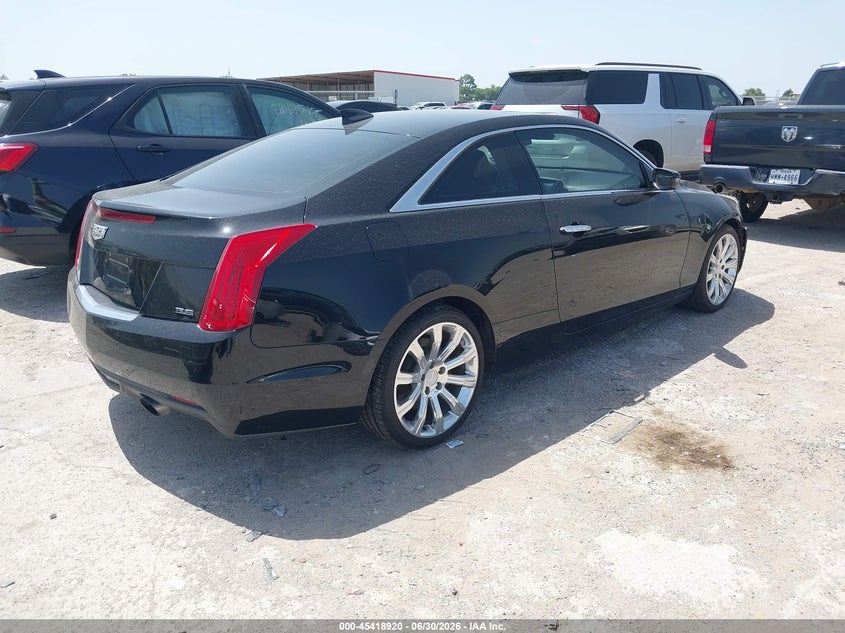 2015 Cadillac Ats VIN 1G6AC1R37F0114359 IAAI salvage auction — LEFT FRONT, Original (Texas), sold $7,600 on 2026-08-11 (photo 4)