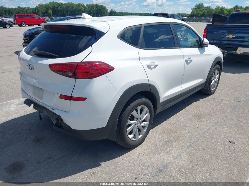 2020 Hyundai Tucson VIN KM8J23A4XLU164558 IAAI salvage auction — REAR END, Salvage (Indiana), sold $4,100 on 2026-07-30 (photo 4)
