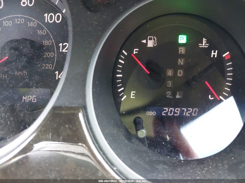 2004 Lexus Es 330 VIN JTHBA30G445046605 IAAI salvage auction — NORMAL WEAR, Salvage (South Carolina), sold $575 on 2026-07-07 (photo 7)