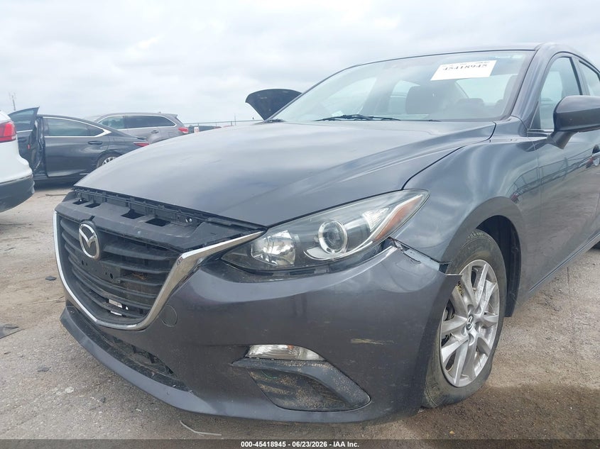 2016 Mazda 3 VIN JM1BM1U78G1316115 IAAI salvage auction — FRONT END, Salvage (Texas), sold $2,675 on 2026-07-24 (photo 6)