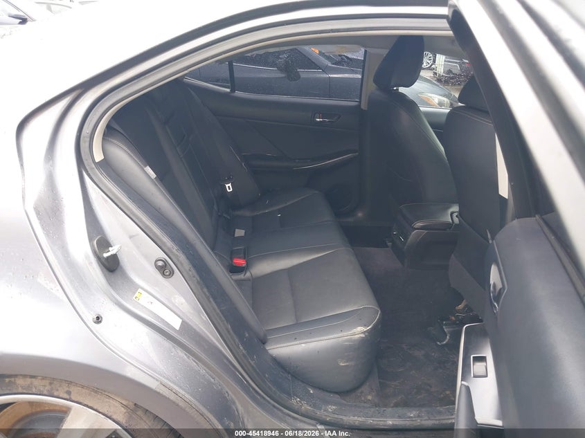 2014 Lexus Is VIN JTHBE1D20E5004750 IAAI salvage auction — LEFT SIDE, Salvage (Missouri), sold $4,400 on 2026-07-19 (photo 8)