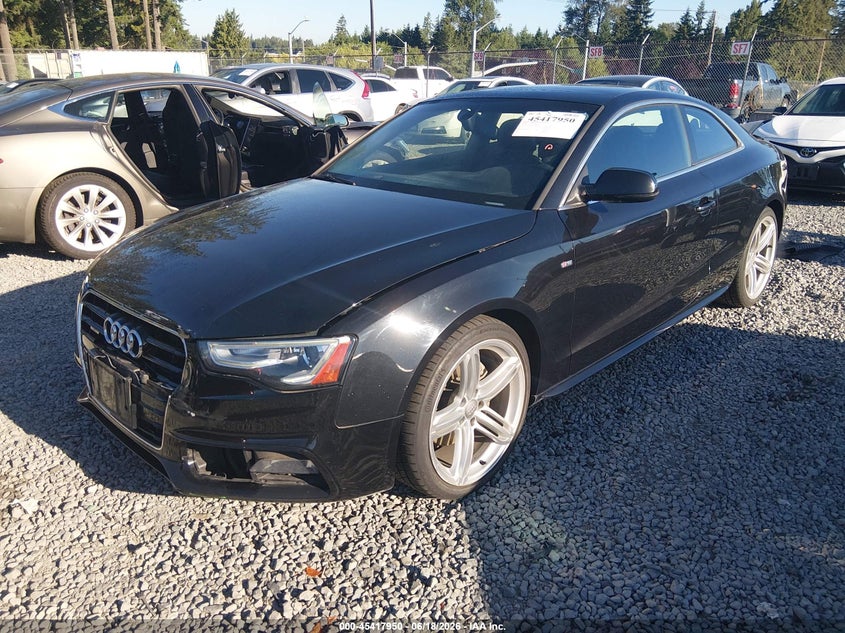 2013 Audi A5 VIN WAUWFAFR3DA016159 IAAI salvage auction — FRONT END, Bill Of Sale (Washington), sold $1,300 on 2026-07-22 (photo 2)