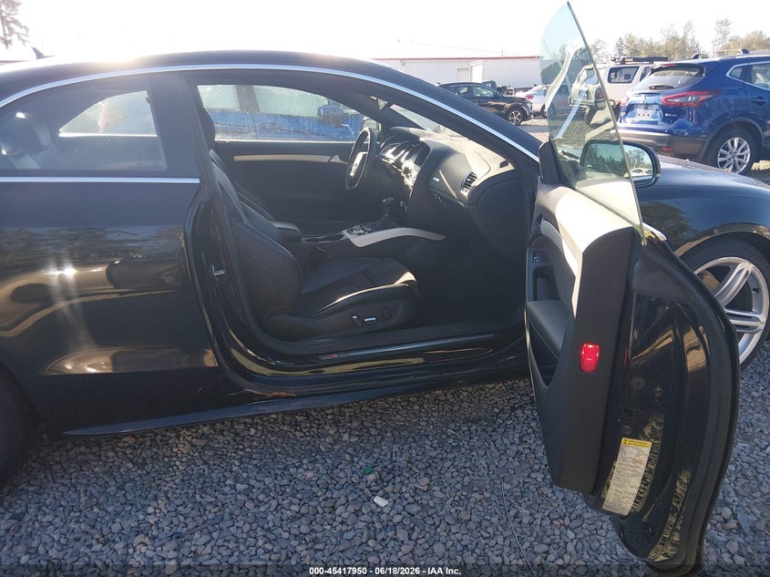 2013 Audi A5 VIN WAUWFAFR3DA016159 IAAI salvage auction — FRONT END, Bill Of Sale (Washington), sold $1,300 on 2026-07-22 (photo 5)