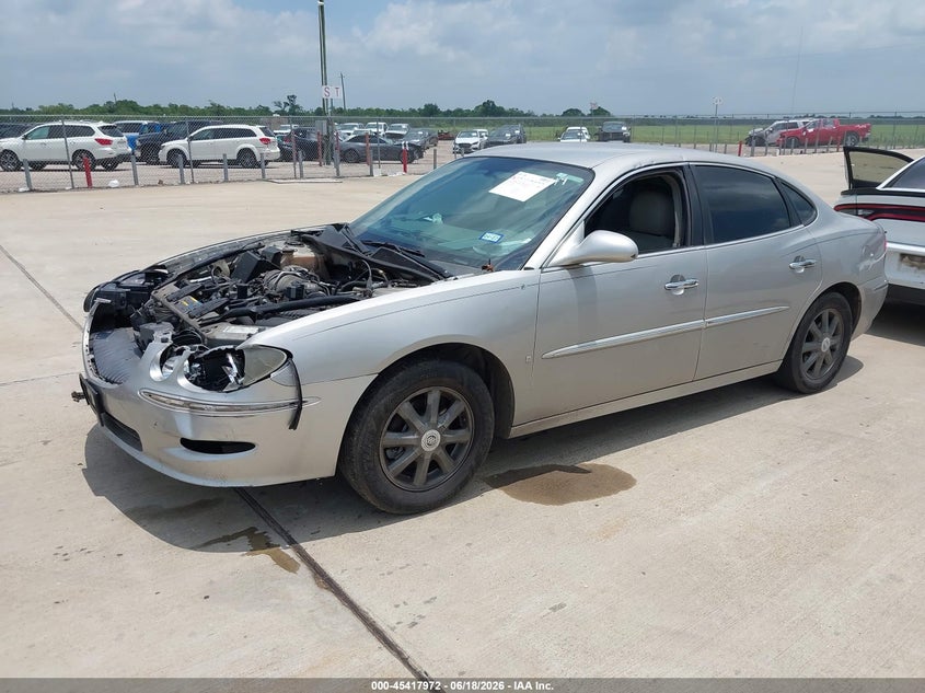 2008 Buick Lacrosse VIN 2G4WD582881137670 IAAI salvage auction — FRONT END, Salvage (Texas), sold $300 on 2026-07-10 (photo 2)