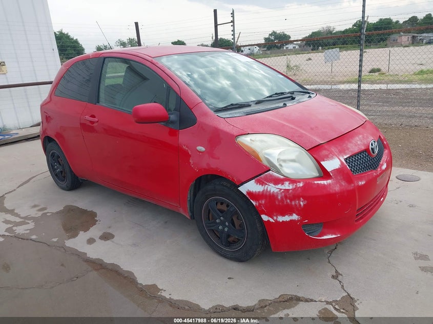 2008 Toyota Yaris VIN JTDJT923185198559 IAAI salvage auction — NORMAL WEAR, Original (Texas), sold $425 on 2026-07-30 (photo 1)