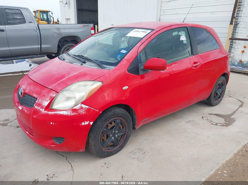 2008 Toyota Yaris VIN JTDJT923185198559 IAAI salvage auction — NORMAL WEAR, Original (Texas), sold $425 on 2026-07-30 (photo 2)