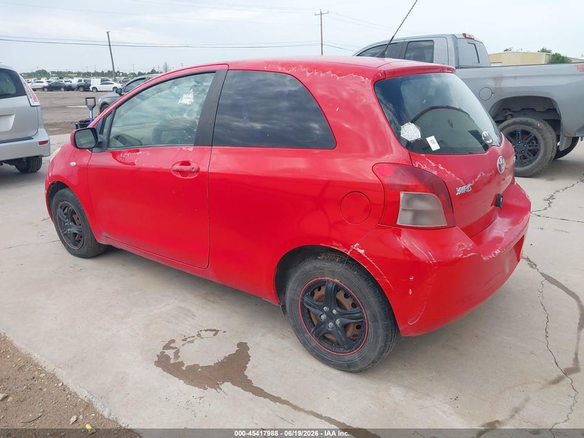 2008 Toyota Yaris VIN JTDJT923185198559 IAAI salvage auction — NORMAL WEAR, Original (Texas), sold $425 on 2026-07-30 (photo 3)