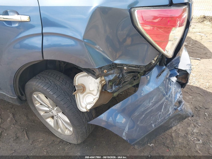2012 Subaru Forester VIN JF2SHAEC7CH429217 IAAI salvage auction — LEFT REAR, Clear (Massachusetts), sold $800 on 2026-07-14 (photo 6)