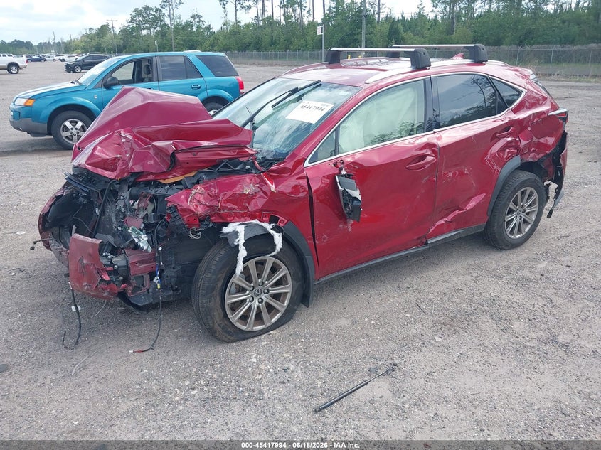 2021 Lexus Nx VIN JTJDARBZ8M5032733 IAAI salvage auction — LEFT & RIGHT, Salvage Title, sold $2,300 on 2026-07-14 (photo 2)
