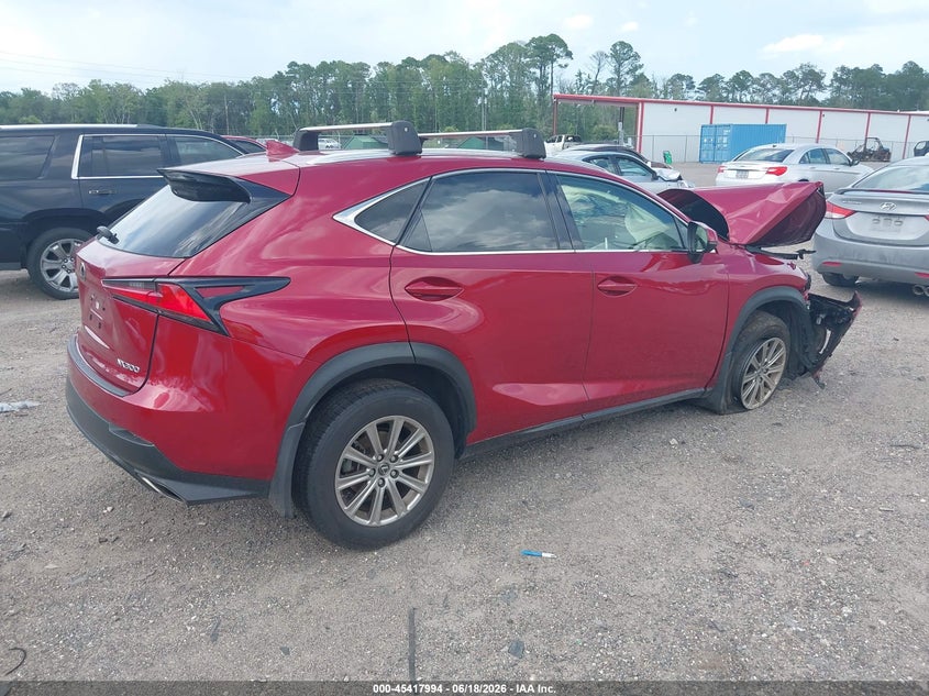 2021 Lexus Nx VIN JTJDARBZ8M5032733 IAAI salvage auction — LEFT & RIGHT, Salvage Title, sold $2,300 on 2026-07-14 (photo 4)
