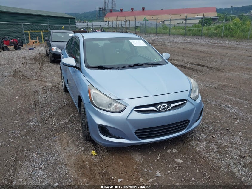 2013 Hyundai Accent VIN KMHCT4AE3DU430377 IAAI salvage auction — RIGHT SIDE, Salvage (Pennsylvania), sold $725 on 2026-07-07 (photo 1)
