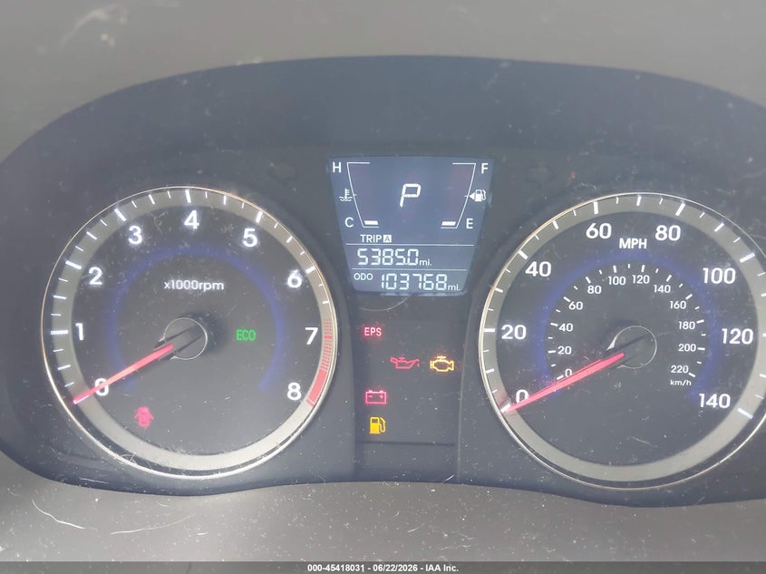2013 Hyundai Accent VIN KMHCT4AE3DU430377 IAAI salvage auction — RIGHT SIDE, Salvage (Pennsylvania), sold $725 on 2026-07-07 (photo 7)