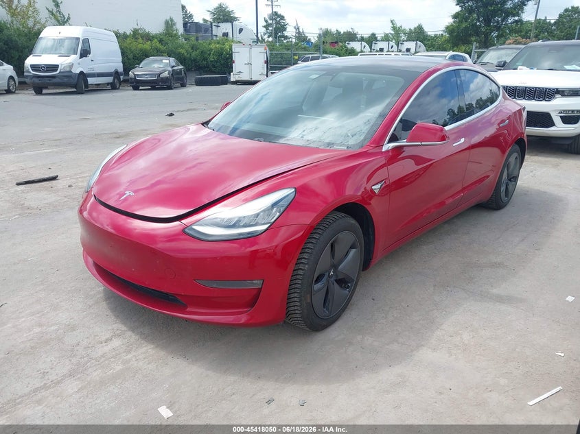 2018 Tesla Model 3 VIN 5YJ3E1EA5JF051678 IAAI salvage auction — RIGHT SIDE, Salvage (Idaho), sold $6,525 on 2026-07-16 (photo 2)