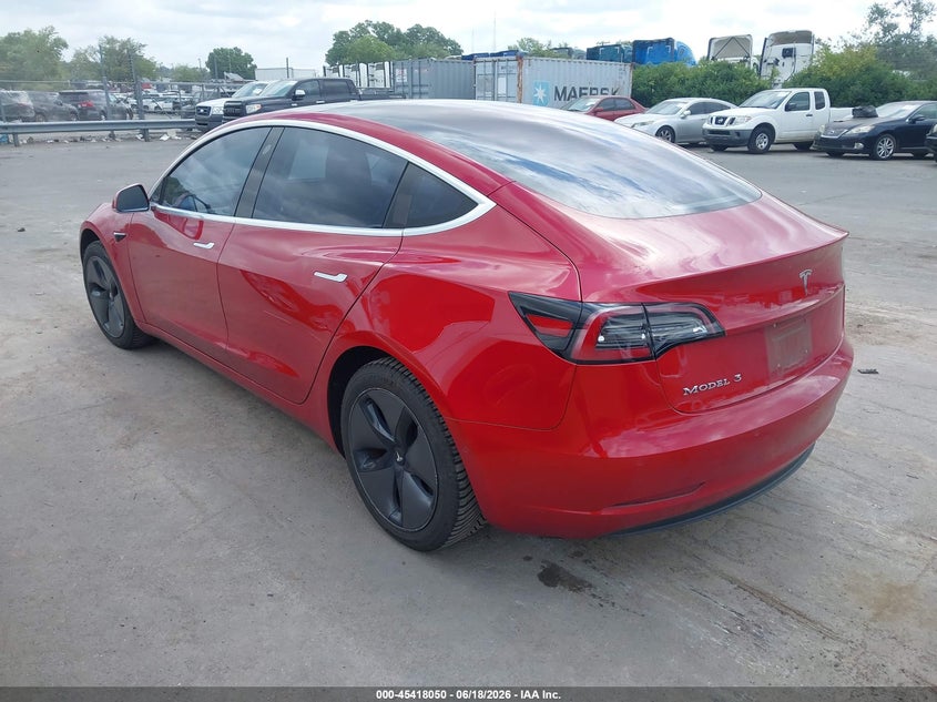 2018 Tesla Model 3 VIN 5YJ3E1EA5JF051678 IAAI salvage auction — RIGHT SIDE, Salvage (Idaho), sold $6,525 on 2026-07-16 (photo 3)
