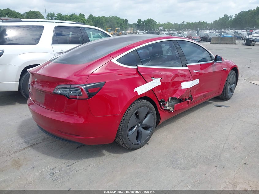 2018 Tesla Model 3 VIN 5YJ3E1EA5JF051678 IAAI salvage auction — RIGHT SIDE, Salvage (Idaho), sold $6,525 on 2026-07-16 (photo 4)