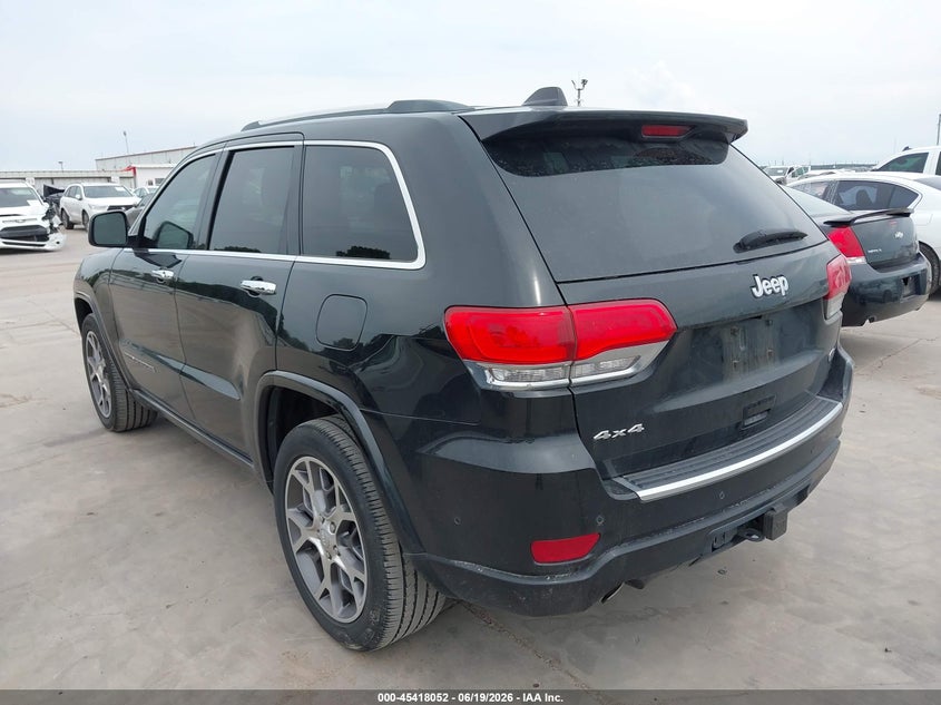 2020 Jeep Grand cherokee VIN 1C4RJFCT7LC422878 IAAI salvage auction — RIGHT SIDE, Original (Texas), sold $11,100 on 2026-08-01 (photo 3)