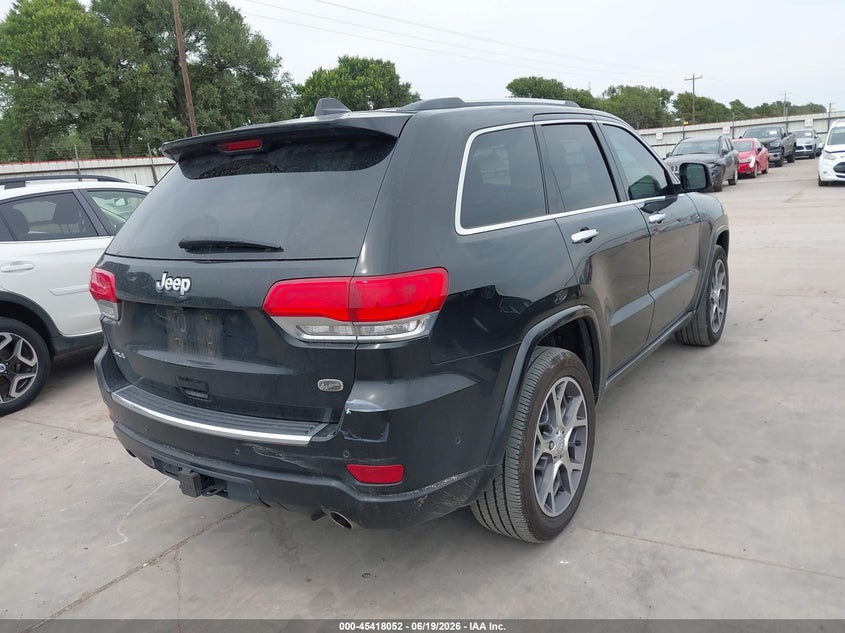 2020 Jeep Grand cherokee VIN 1C4RJFCT7LC422878 IAAI salvage auction — RIGHT SIDE, Original (Texas), sold $11,100 on 2026-08-01 (photo 4)
