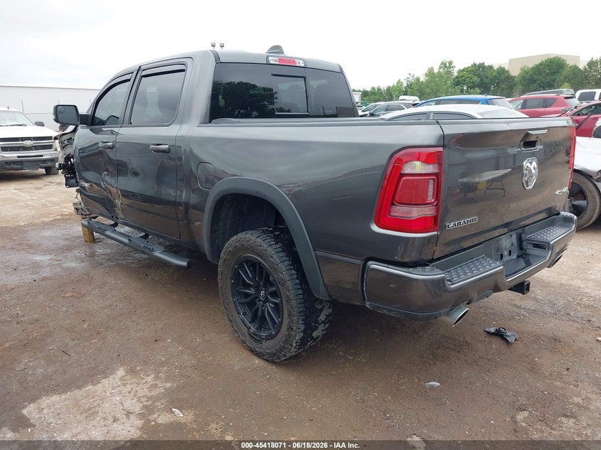 2024 Ram 1500 VIN 1C6SRFJT6RN142466 IAAI salvage auction — Side, Clear (Oklahoma), sold $20,300 on 2026-09-08 (photo 3)