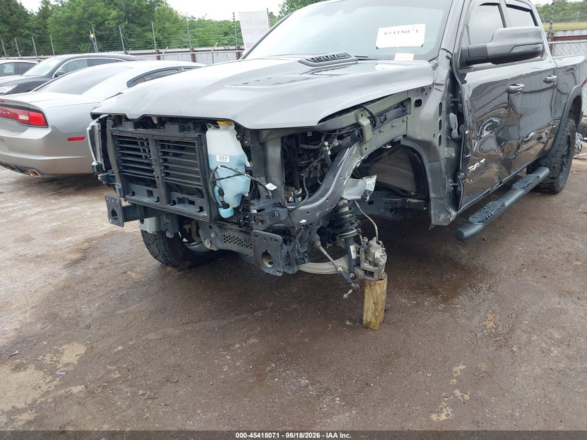 2024 Ram 1500 VIN 1C6SRFJT6RN142466 IAAI salvage auction — Side, Clear (Oklahoma), sold $20,300 on 2026-09-08 (photo 6)