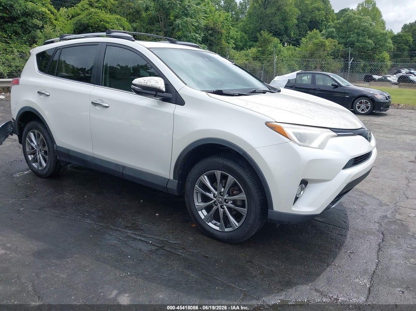 2017 Toyota Rav 4 VIN JTMYFREV6HD107116 IAAI salvage auction — REAR END, Salvage (South Carolina), sold $6,100 on 2026-07-23 (photo 1)