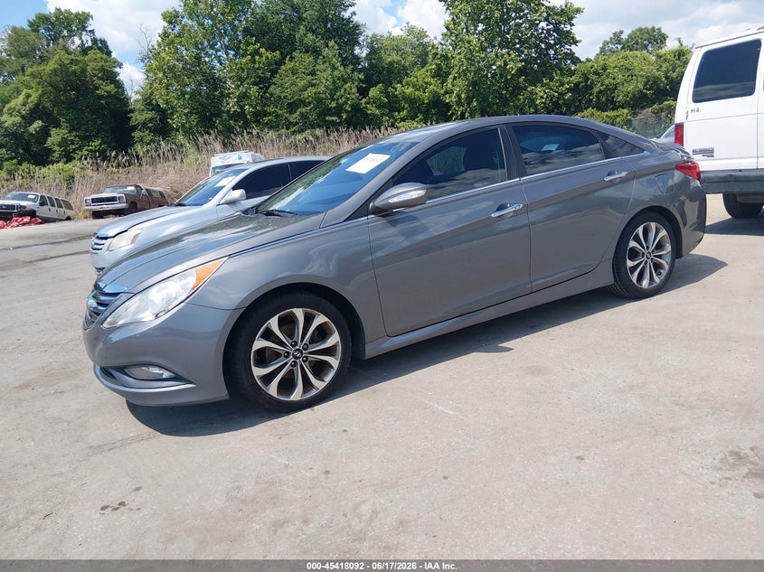 2014 Hyundai Sonata VIN 5NPEC4AC3EH820354 IAAI salvage auction — NORMAL WEAR, Salvage (Texas), sold $575 on 2026-07-30 (photo 2)
