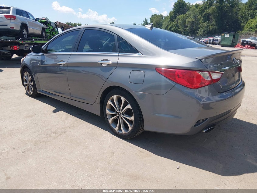 2014 Hyundai Sonata VIN 5NPEC4AC3EH820354 IAAI salvage auction — NORMAL WEAR, Salvage (Texas), sold $575 on 2026-07-30 (photo 3)