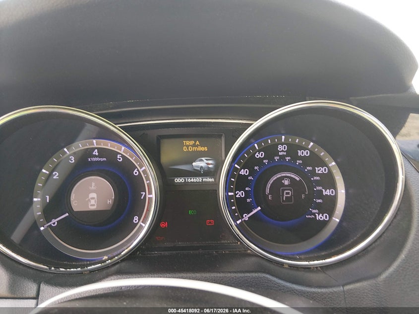 2014 Hyundai Sonata VIN 5NPEC4AC3EH820354 IAAI salvage auction — NORMAL WEAR, Salvage (Texas), sold $575 on 2026-07-30 (photo 7)