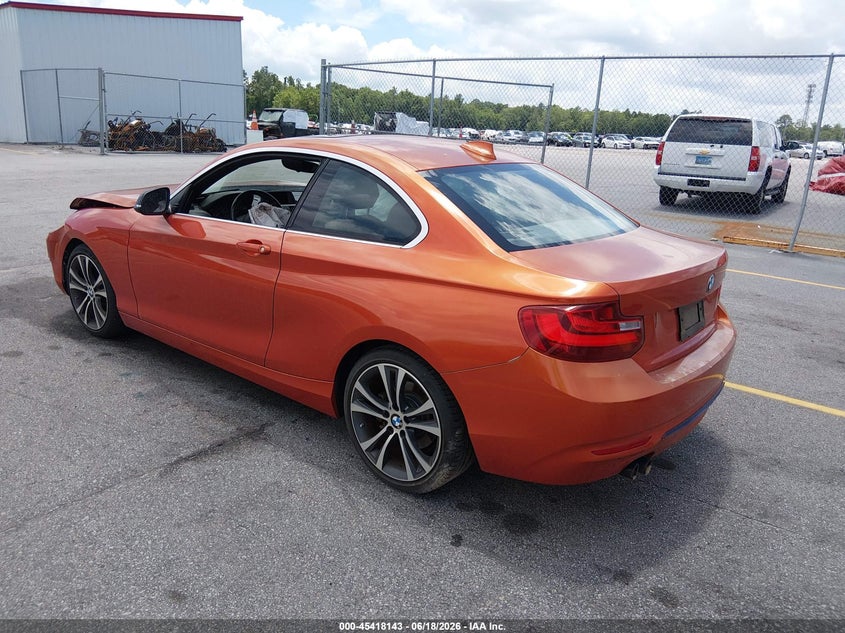 2014 BMW 2er VIN WBA1F5C57EV255257 IAAI salvage auction — FRONT END, Salvage (Idaho), sold $1,775 on 2026-07-08 (photo 3)