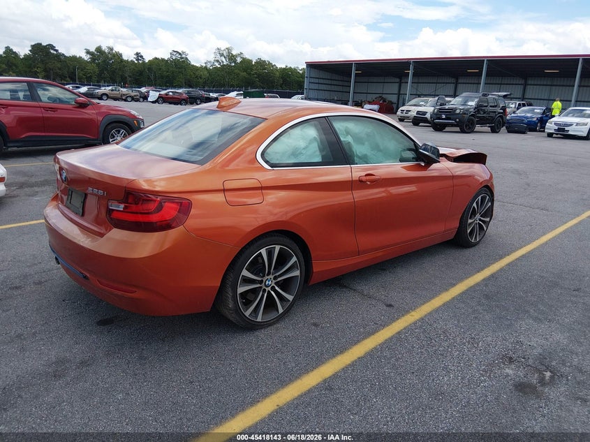 2014 BMW 2er VIN WBA1F5C57EV255257 IAAI salvage auction — FRONT END, Salvage (Idaho), sold $1,775 on 2026-07-08 (photo 4)
