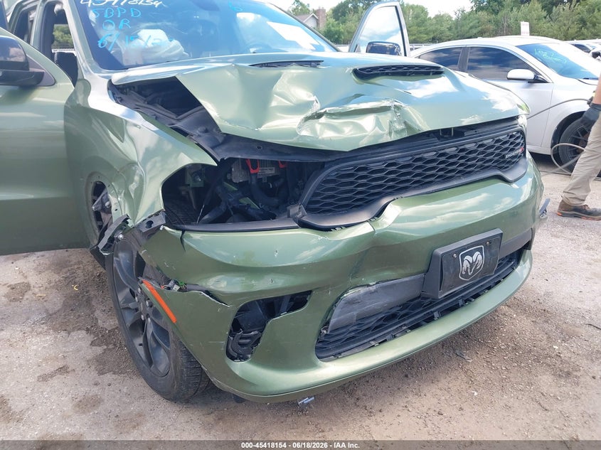 2021 Dodge Durango VIN 1C4RDJDG4MC697475 IAAI salvage auction — FRONT END, Salvage (Indiana), sold $8,275 on 2026-07-28 (photo 6)