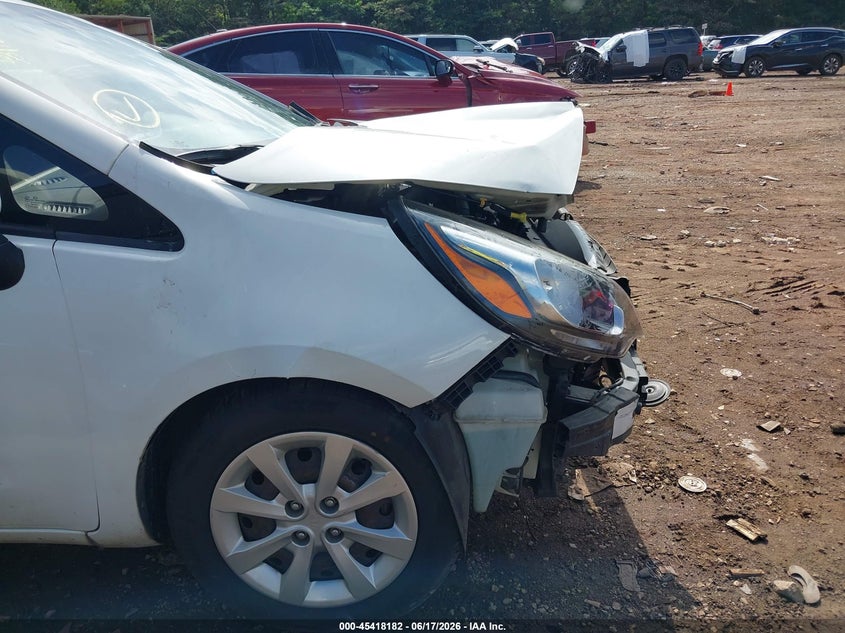2015 Kia Rio VIN KNADM4A3XF6529593 IAAI salvage auction — FRONT END, Salvage (Alabama), sold $625 on 2026-07-08 (photo 6)