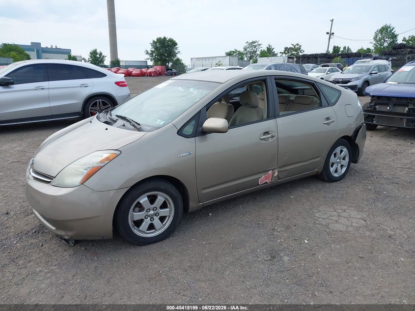 2008 Toyota Prius VIN JTDKB20UX87788080 IAAI salvage auction — NORMAL WEAR, Clear (Pennsylvania), sold $350 on 2026-07-17 (photo 2)