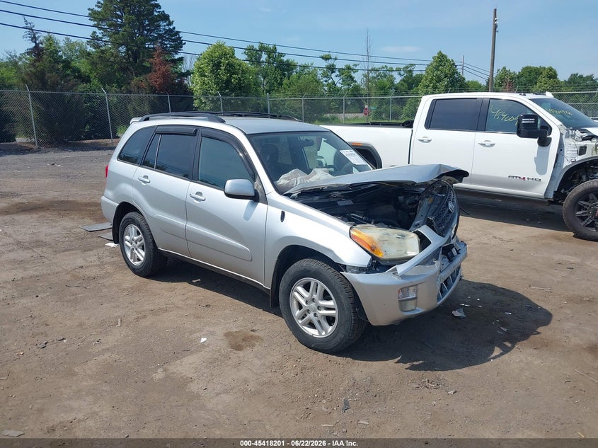 2003 Toyota Rav4 VIN JTEHH20V030231399 IAAI salvage auction — FRONT END, Clear (Virginia), sold $700 on 2026-07-09 (photo 1)