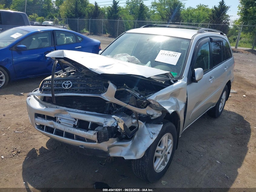 2003 Toyota Rav4 VIN JTEHH20V030231399 IAAI salvage auction — FRONT END, Clear (Virginia), sold $700 on 2026-07-09 (photo 2)