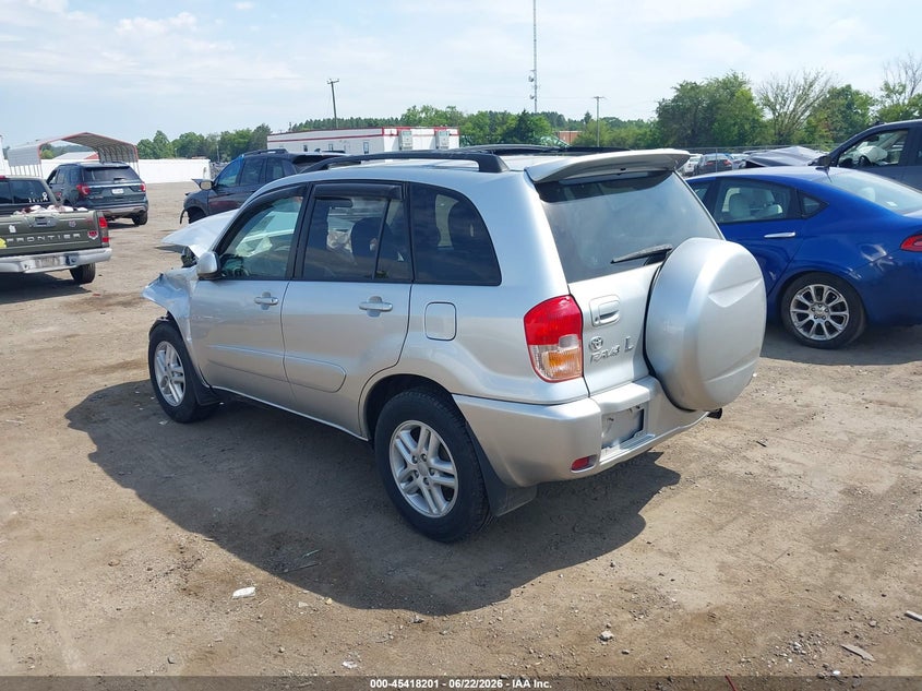 2003 Toyota Rav4 VIN JTEHH20V030231399 IAAI salvage auction — FRONT END, Clear (Virginia), sold $700 on 2026-07-09 (photo 3)