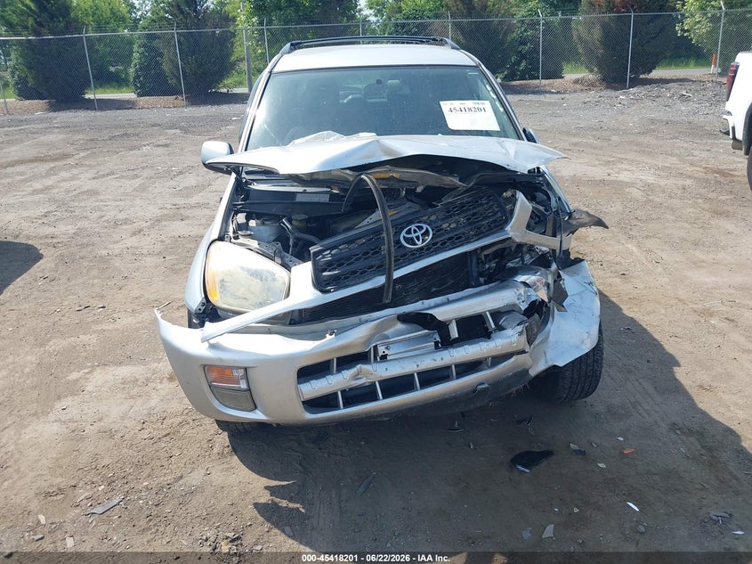 2003 Toyota Rav4 VIN JTEHH20V030231399 IAAI salvage auction — FRONT END, Clear (Virginia), sold $700 on 2026-07-09 (photo 6)