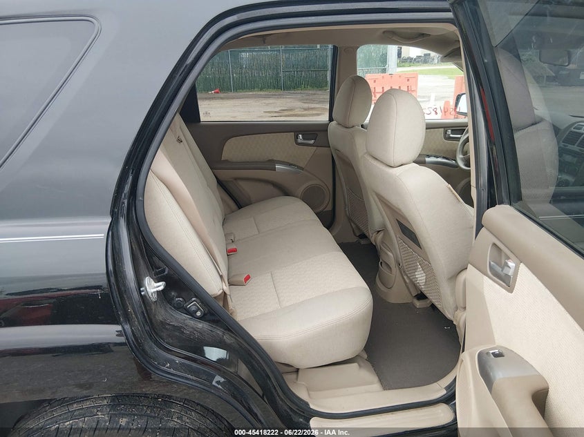 2008 Kia Sportage VIN KNDJE723987532503 IAAI salvage auction — RIGHT FRONT, Salvage (Kansas), sold $875 on 2026-07-31 (photo 8)