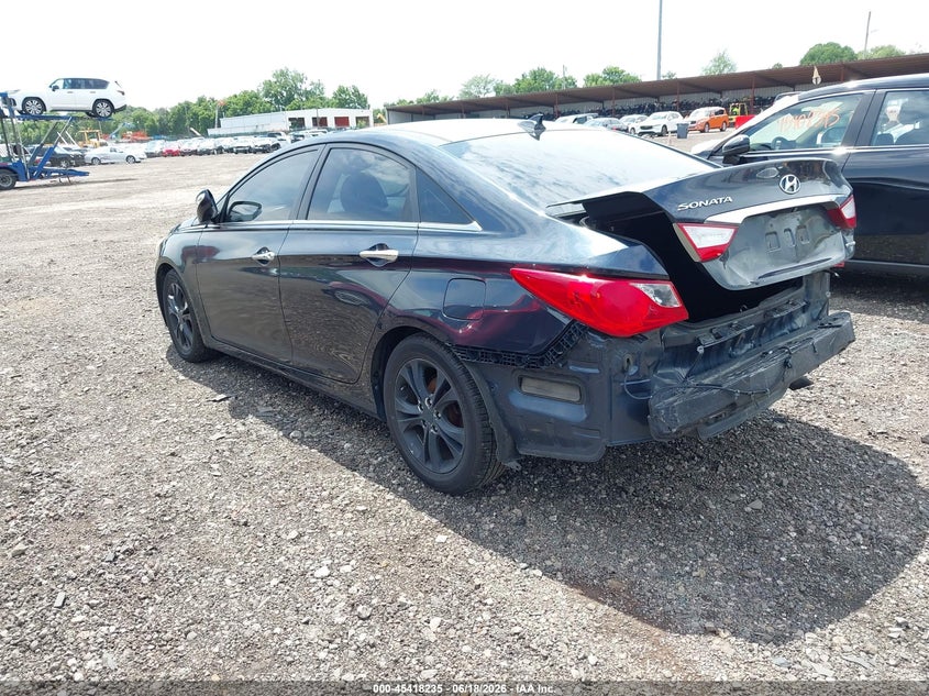 2013 Hyundai Sonata VIN 5NPEC4AC4DH658443 IAAI salvage auction — REAR END, Salvage (Ohio), sold $375 on 2026-07-08 (photo 3)