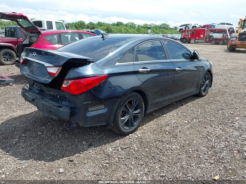 2013 Hyundai Sonata VIN 5NPEC4AC4DH658443 IAAI salvage auction — REAR END, Salvage (Ohio), sold $375 on 2026-07-08 (photo 4)
