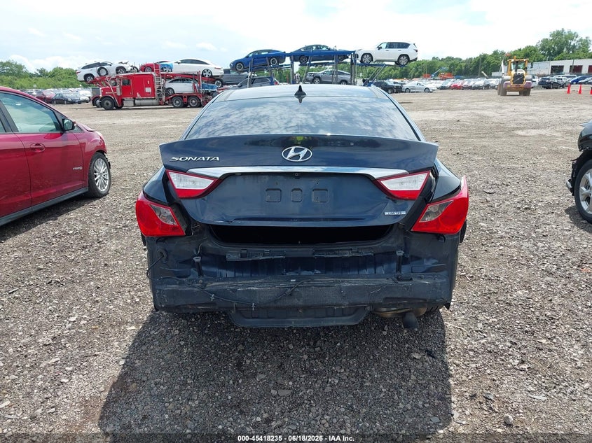 2013 Hyundai Sonata VIN 5NPEC4AC4DH658443 IAAI salvage auction — REAR END, Salvage (Ohio), sold $375 on 2026-07-08 (photo 6)