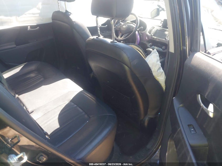 2016 Kia Sportage VIN KNDPCCAC6G7832041 IAAI salvage auction — ROLLOVER, Salvage Title, sold $25 on 2026-07-28 (photo 8)