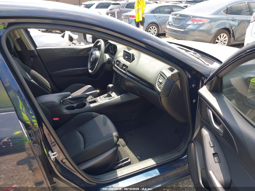 2014 Mazda 3 VIN JM1BM1T70E1148730 IAAI salvage auction — LEFT REAR, Original (Texas), sold $50 on 2026-07-21 (photo 5)