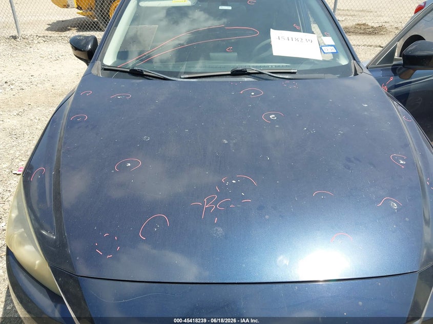 2014 Mazda 3 VIN JM1BM1T70E1148730 IAAI salvage auction — LEFT REAR, Original (Texas), sold $50 on 2026-07-21 (photo 6)