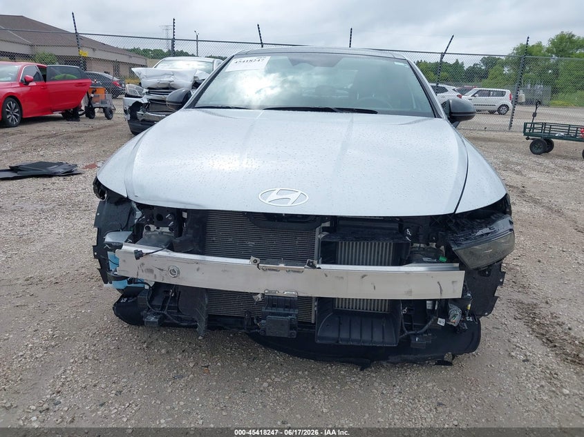 2025 Hyundai Sonata VIN KMHL54JC6SA458553 IAAI salvage auction — FRONT END, Junk Bill Of Sale Mv2459 (Wisconsin), sold $10,900 on 2026-07-31 (photo 6)