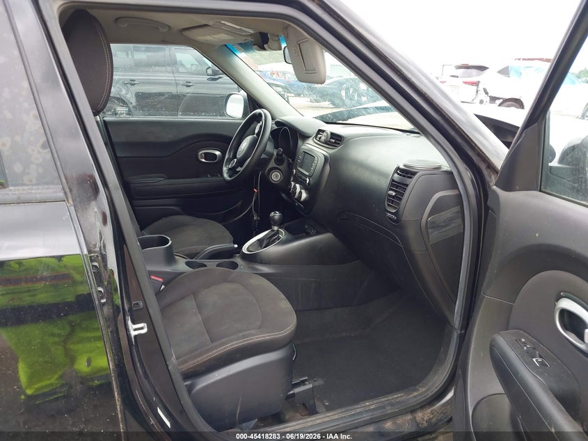 2019 Kia Soul VIN KNDJN2A26K7655291 IAAI salvage auction — FRONT & REAR, Salvage (Texas), sold $1,100 on 2026-07-15 (photo 5)